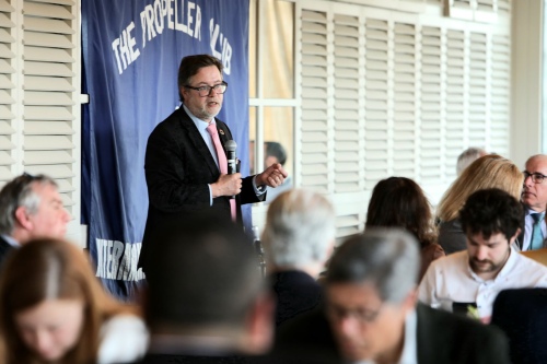 Santiago Castellà reivindica el lideratge logístic de Tarragona en un col·loqui de The Propeller Club Barcelona