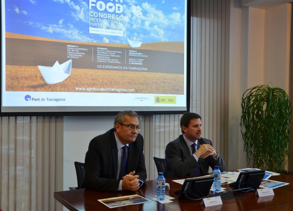 El Port de Tarragona y Puertos del Estado presentan el Agrifood International Congres