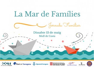 The ‘The sea of families&#039; family day on the Moll de Costa dock
