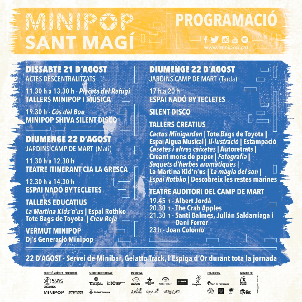 Port Tarragona cedeix els seus espais i col·labora amb el reconegut festival tarragoní Minipop