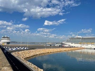 Arriben, per primera vegada aquesta temporada, dos creuers al nou Moll Balears Port Tarragona