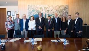 The Port of Tarragona attends the visit of the new chairman of BASF’s European Region to the city