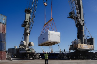 Port Tarragona envia un Project Cargo de 260 tones