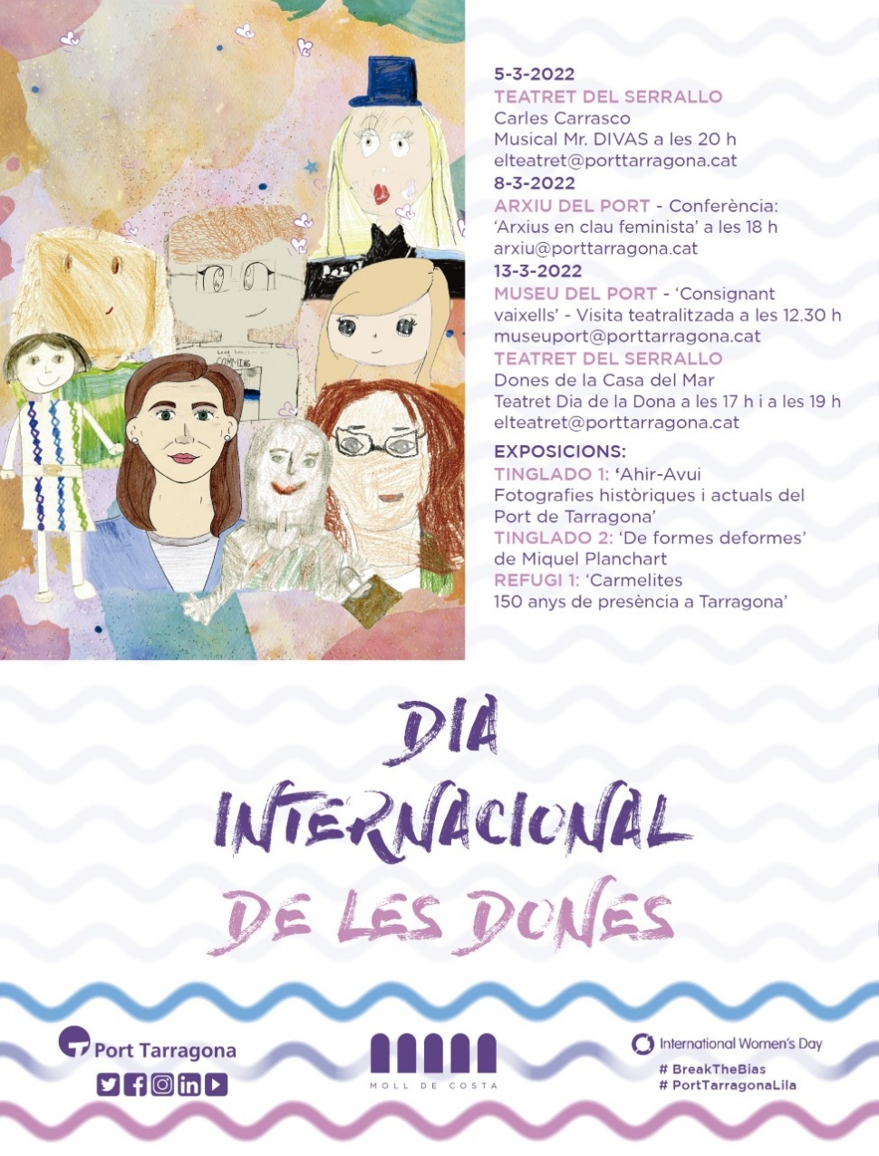 El Moll de Costa acull diverses iniciatives en el Dia Internacional de les Dones