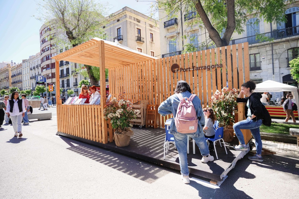 El Port de Tarragona ho té tot a punt per viure un Sant Jordi literari a la Rambla