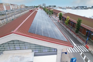 Port Tarragona reforça la coberta del Refugi 1 per instal·lar 490 plaques solars