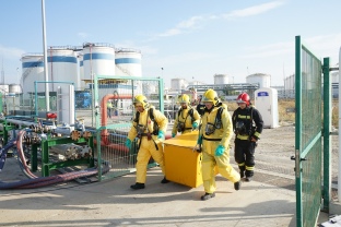 El Port de Tarragona y Vopak Terquimsa realizan con éxito un simulacro de emergencia