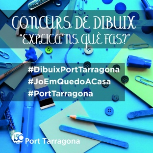 Sota el títol ‘Explica’ns què fas?’ el Port de Tarragona posa en marxa un concurs de dibuix per la canalla