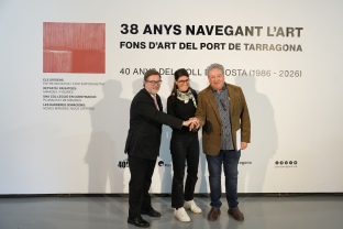 El Refugi 1 celebra els 40 anys del Moll de Costa amb l’exposició ‘Navegant l’art. Fons d’Art del Port de Tarragona’