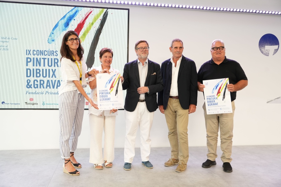 La Fundació Privada Mútua Catalana i Port Tarragona presenten el IX Concurs de Pintura, Dibuix i Gravat