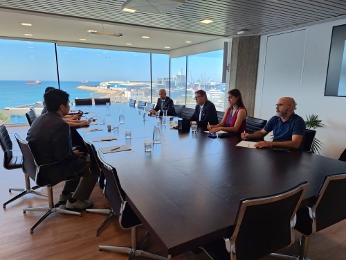 Port Tarragona rep una delegació del port de Ningbo-Zhoushan, el més gran de la Xina