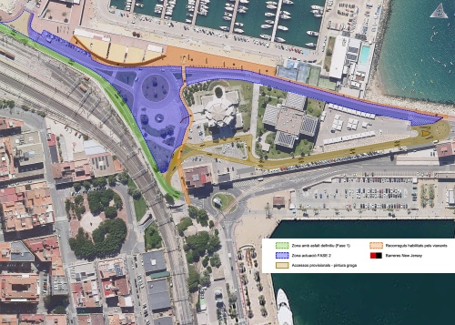 Comença la segona fase de les obres del Parc del Port