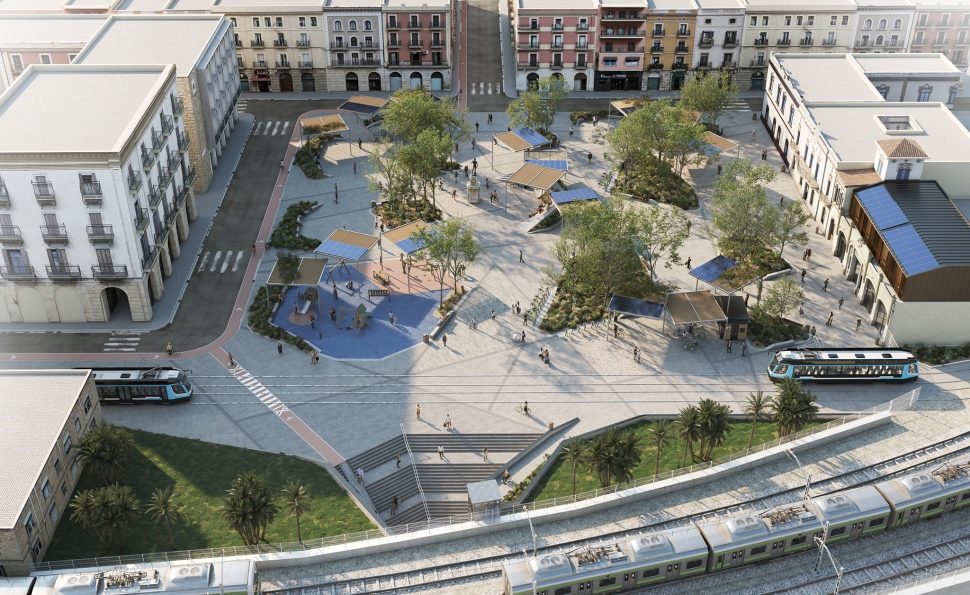 El Port de Tarragona proposa una plaça dels Carros que connecti millor el Port amb la ciutat