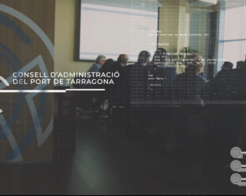 Vídeo de reconeixement al consell d'administració