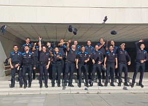 Sis nous agents de la Policia Portuària de Tarragona finalitzen la seva formació a l’Escola de Policia de Catalunya